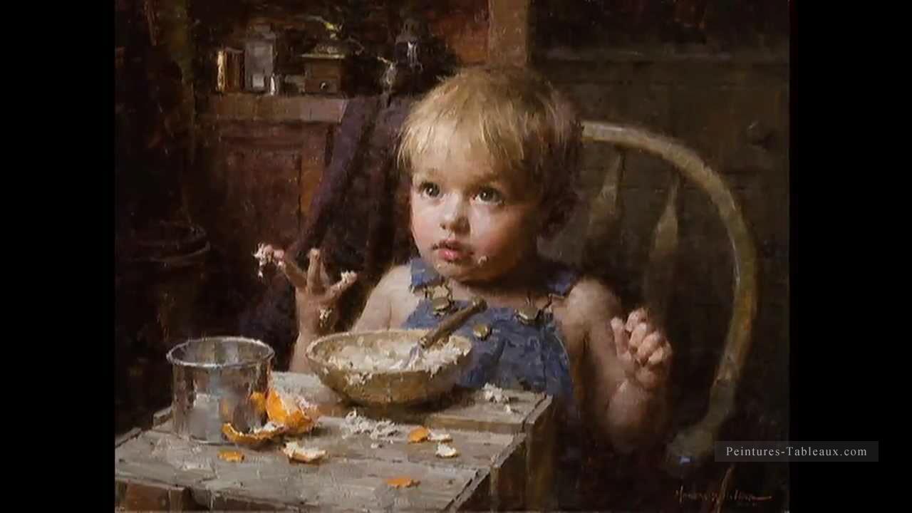 Kid MW 04 impressionnisme Peintures à l'huile